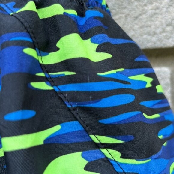 Nike Running Shorts Camo/Neon Sz XL - Picture 9 of 10